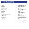 Pen Drive com Músicas - POP NACIONAL - Image 3