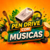 Pen Drive com 1.500 Músicas - Escolha 5 Estilos Musicais - Imagem 1