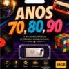 Pen Drive com 1.000 Músicas - Anos 70, 80, 90 Internacional - Image 1